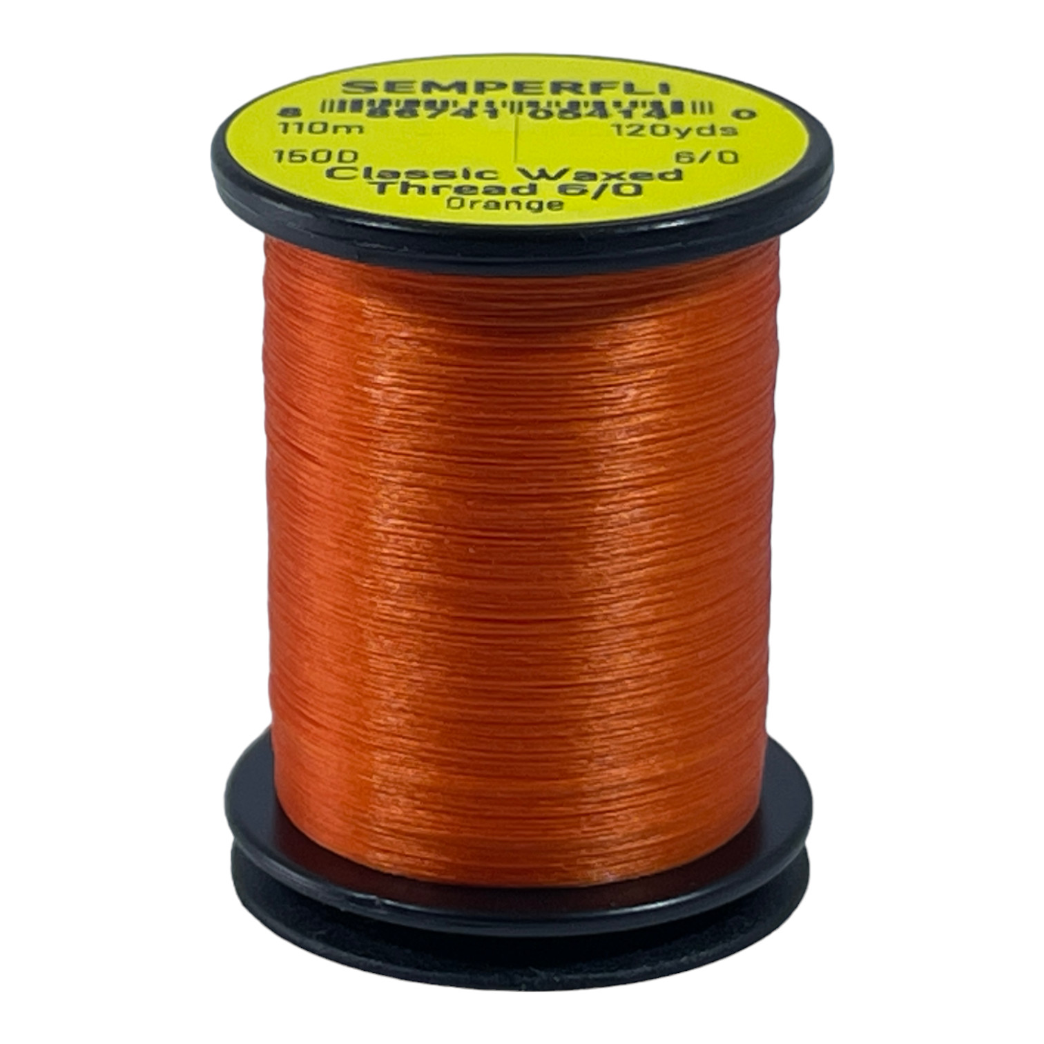 Semperfli Classic Waxed Thread 6/0 110m (120 Yards) Orange